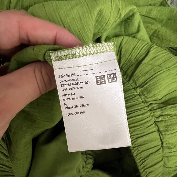 Uniqulo Crinkle Cotton Tiered Skirt - Picture 6 of 6